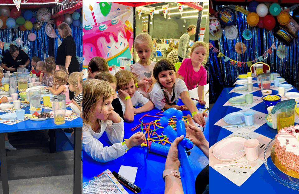 hip hop urodziny na sali zabaw dla dzieci